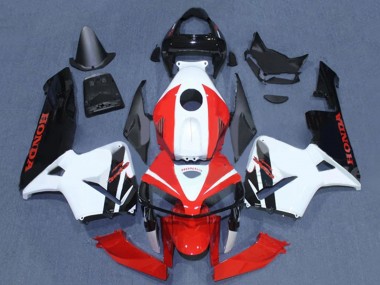 2005-2006 Honda CBR600RR Motorcycle Fairings - Black White Red Canada Websites
