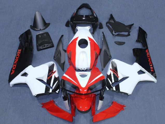 2005-2006 Honda CBR600RR Motorcycle Fairings - Black White Red Canada Websites