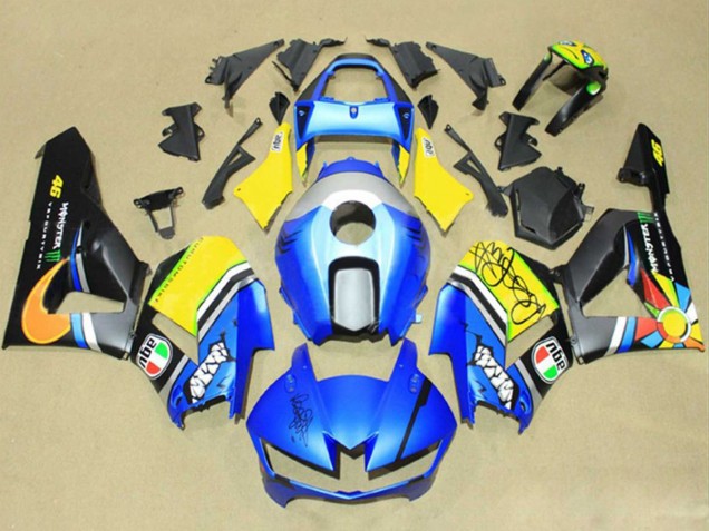 2013-2023 Honda CBR600RR Motorcycle Fairings - Blue Yellow Matte Black Green Monster Canada Websites
