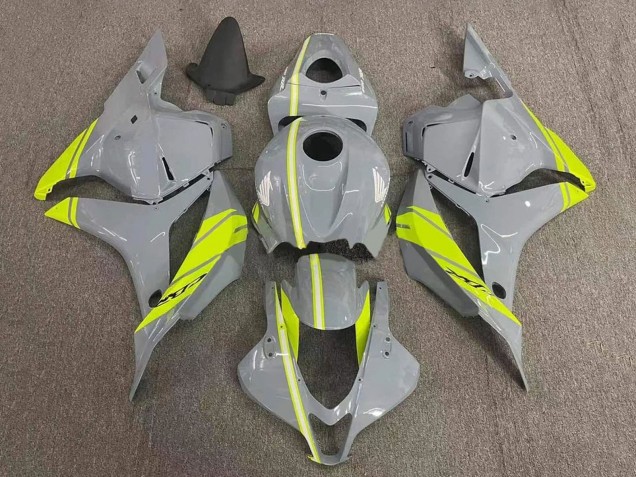 2007-2008 Honda CBR600RR Motorcycle Fairings - Nardo Grey Neon Yellow Canada Websites