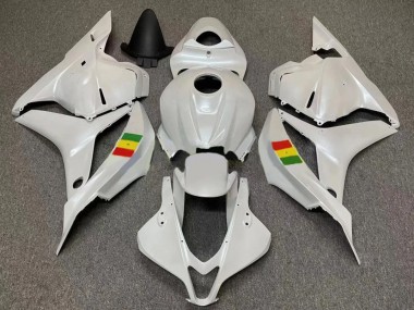 2007-2008 Honda CBR600RR Motorcycle Fairings - White Canada Websites