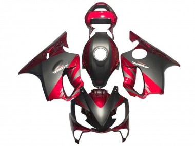 2001-2003 Honda CBR600 F4i Motorcycle Fairings - Red Matte Black Canada Websites