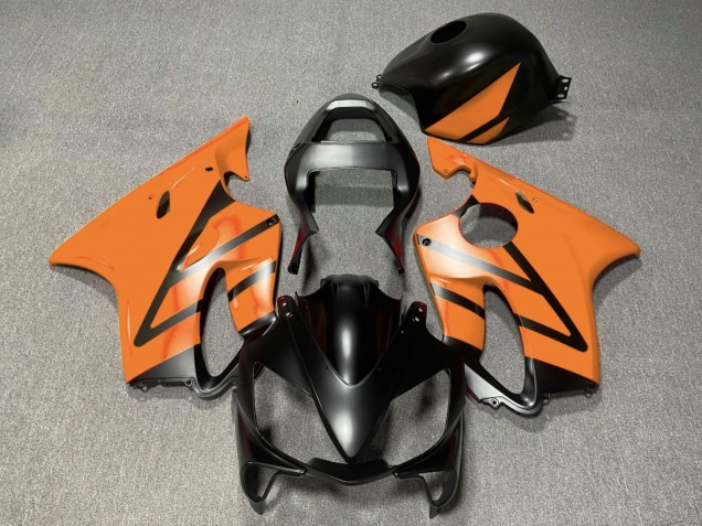 2001-2003 Honda CBR600 F4i Motorcycle Fairings - Orange Matte Black Canada Websites