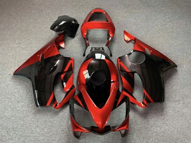 2001-2003 Honda CBR600 F4i Motorcycle Fairings - Red Glossy Black Canada Websites