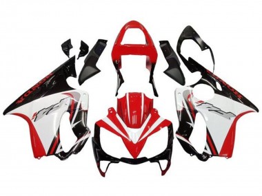 2001-2003 Honda CBR600 F4i Motorcycle Fairings - White Red Glossy Black Canada Websites
