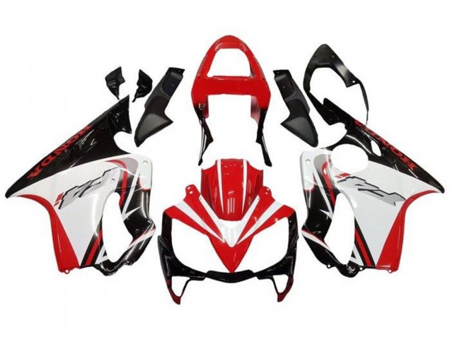 2001-2003 Honda CBR600 F4i Motorcycle Fairings - White Red Glossy Black Canada Websites