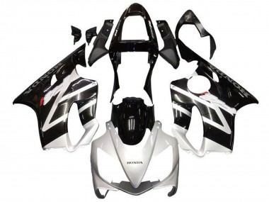2001-2003 Honda CBR600 F4i Motorcycle Fairings - Silver Glossy Black Canada Websites