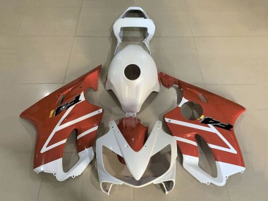 2001-2003 Honda CBR600 F4i Motorcycle Fairings - White Orange Canada Websites