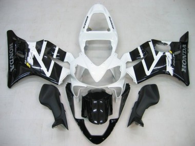 2001-2003 Honda CBR600 F4i Motorcycle Fairings - White Glossy Black Canada Websites
