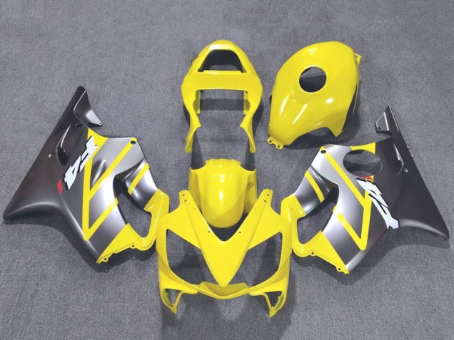 2001-2003 Honda CBR600 F4i Motorcycle Fairings - Yellow Silver Canada Websites