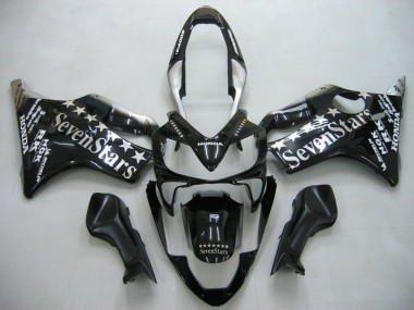 2004-2007 Honda CBR600 F4i Motorcycle Fairings - Glossy Black SevenStars Canada Websites