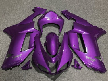 2007-2008 Kawasaki ZX6R Motorcycle Fairings - Purple Canada Websites