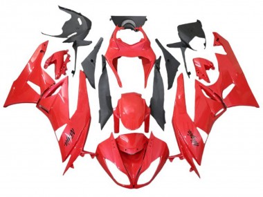 2009-2012 Kawasaki ZX6R Motorcycle Fairings - Red Canada Websites