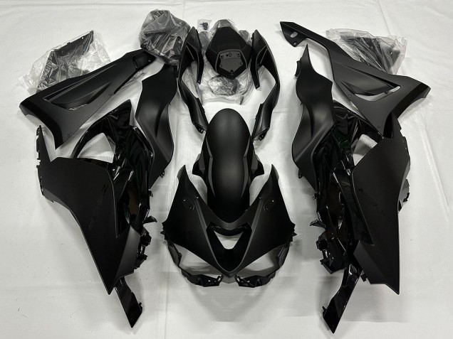 2023-2025 Kawasaki ZX6R Motorcycle Fairings - Matte Black Canada Websites