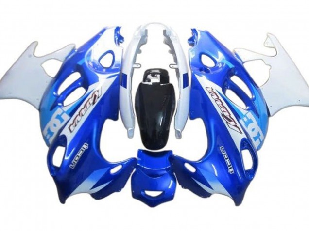 2004-2006 Suzuki GSX600F/GSX750F Motorcycle Fairings - White Blue DC Canada Websites