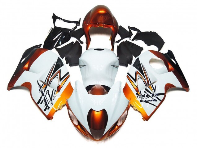 1996-2007 Suzuki GSXR1000 Motorcycle Fairings - White Orange Black Canada Websites