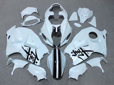 1996-2007 Suzuki GSXR1000 Motorcycle Fairings - White Black Stripe Canada Websites