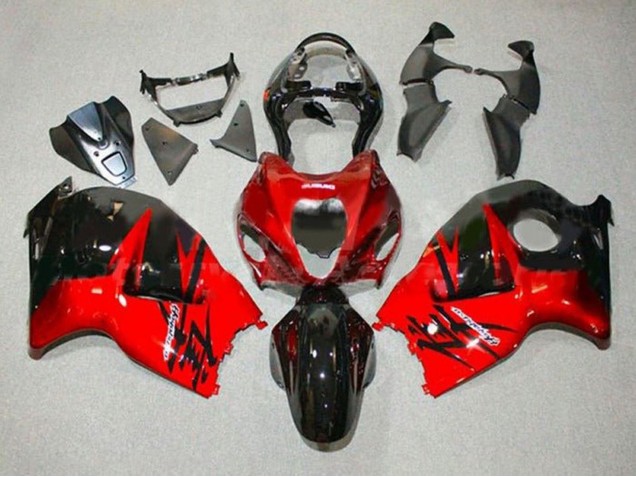 1996-2007 Suzuki GSXR1000 Motorcycle Fairings - Red Glossy Black Canada Websites