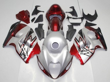 1996-2007 Suzuki GSXR1000 Motorcycle Fairings - Silver Candy Red Black Canada Websites