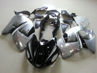 1996-2007 Suzuki GSXR1000 Motorcycle Fairings - Glossy Black Silver Chrome Canada Websites