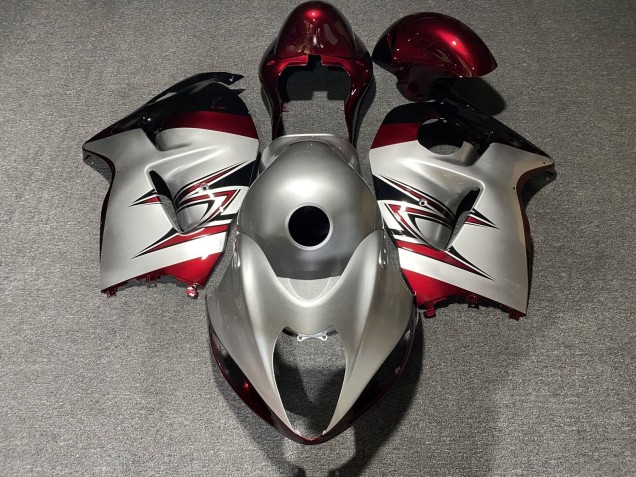 1996-2007 Suzuki GSXR1000 Motorcycle Fairings - Silver Candy Red Canada Websites