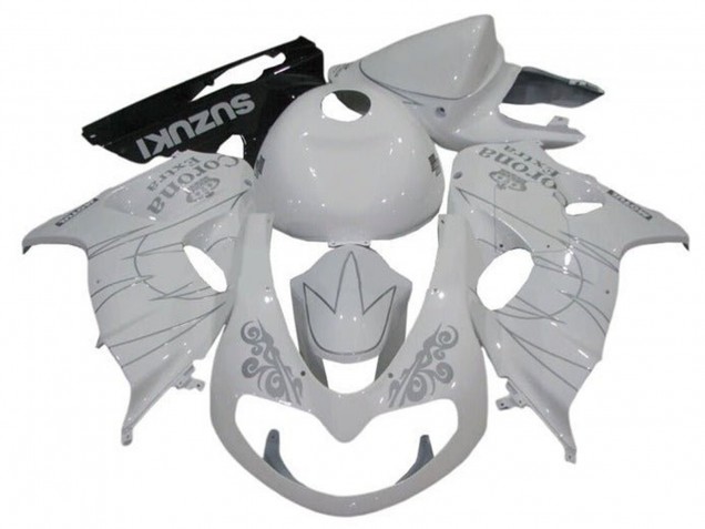 1998-2003 Suzuki TL1000R Motorcycle Fairings - White Silver Corona Canada Websites