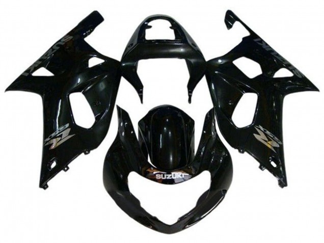 2000-2002 Suzuki GSXR1000 Motorcycle Fairings - Glossy Black Chrome Canada Websites