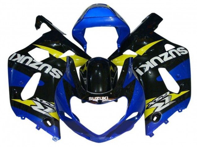 2000-2002 Suzuki GSXR1000 Motorcycle Fairings - Blue Yellow Black Canada Websites
