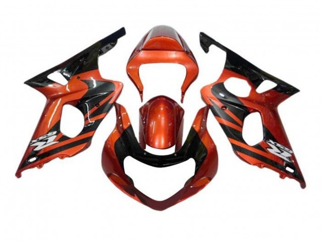 2000-2002 Suzuki GSXR1000 Motorcycle Fairings - Orange Black Canada Websites