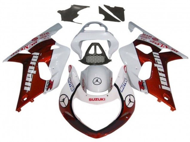 2000-2002 Suzuki GSXR1000 Motorcycle Fairings - White Red Jordan Canada Websites