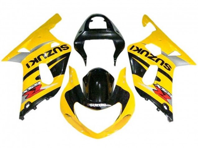 2000-2002 Suzuki GSXR1000 Motorcycle Fairings - Yellow Grey Black Canada Websites