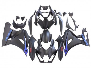 2017-2024 Suzuki GSXR1000 Motorcycle Fairings - Matte Black Blue Canada Websites