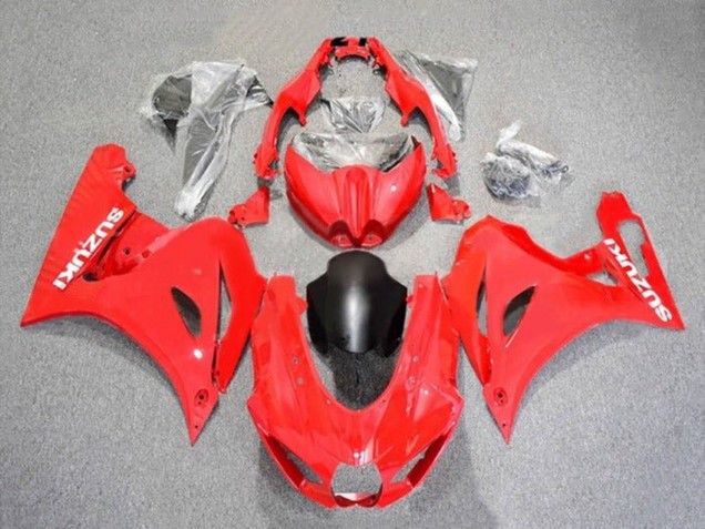 2017-2024 Suzuki GSXR1000 Motorcycle Fairings - Red White Matte Black Canada Websites