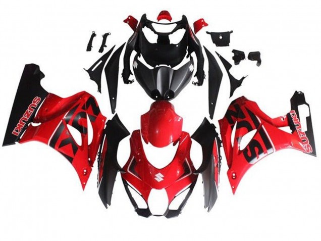 2017-2024 Suzuki GSXR1000 Motorcycle Fairing - Red Black Canada Websites