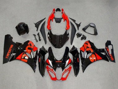2017-2024 Suzuki GSXR1000 Motorcycle Fairings - Black Red Silver Canada Websites