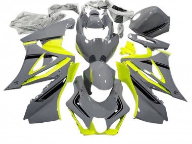 2017-2024 Suzuki GSXR1000 Motorcycle Fairings - Grey Yellow Black Canada Websites