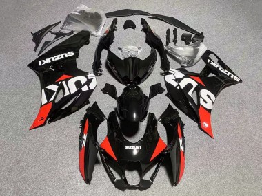 2017-2024 Suzuki GSXR1000 Motorcycle Fairings - Black Red White Canada Websites