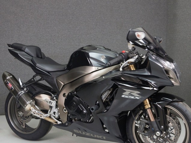 2009-2016 Suzuki GSXR 1000 Motorcycle Fairings - Black Matte Black Matte Silver Canada Websites