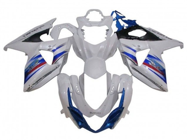2009-2016 Suzuki GSXR 1000 Motorcycle Fairing - White Blue Red Black Canada Websites