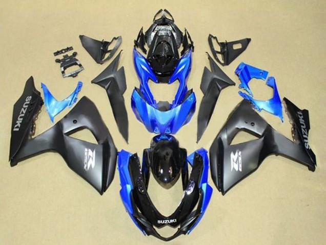2009-2016 Suzuki GSXR 1000 Motorcycle Fairings - Matte Black Blue Glossy Black Grey Canada Websites