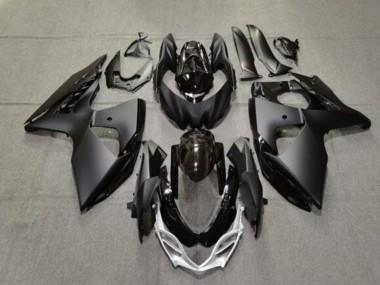2009-2016 Suzuki GSXR 1000 Motorcycle Fairings - Matte Black Glossy Black Silver Canada Websites