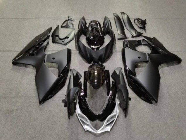 2009-2016 Suzuki GSXR 1000 Motorcycle Fairings - Matte Black Glossy Black Silver Canada Websites