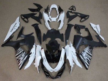 2009-2016 Suzuki GSXR 1000 Motorcycle Fairings - White Black Silver Checker Canada Websites