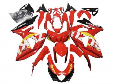 2009-2016 Suzuki GSXR 1000 Motorcycle Fairings - Red Yellow White Black Canada Websites
