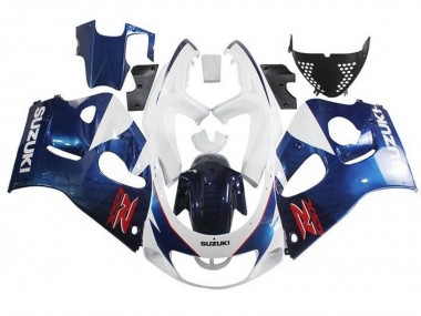 1996-2000 Suzuki GSXR 600 / GSXR 750 Motorcycle Fairings - White Blue Red Canada Websites