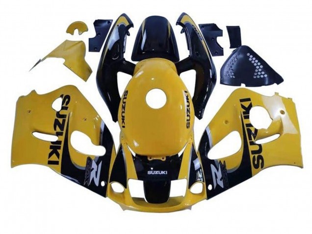 1996-2000 Suzuki GSXR 600 / GSXR 750 Motorcycle Fairings - Yellow Black Canada Websites