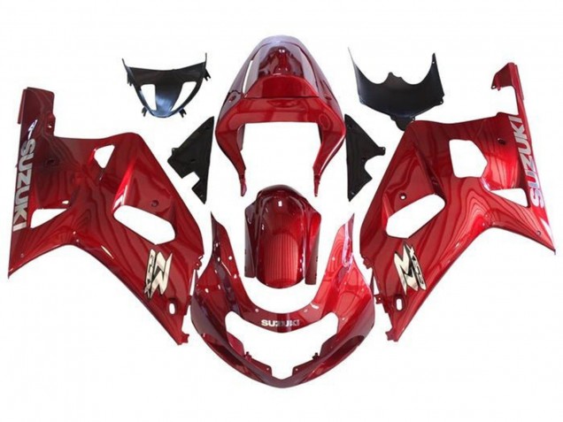 2001-2003 Suzuki GSXR 600 / GSXR 750 Motorcycle Fairings - Red Chrome Canada Websites
