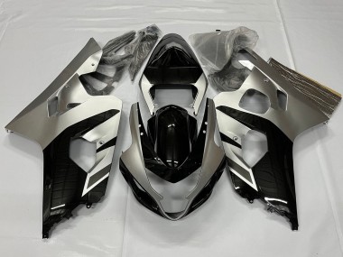 2001-2003 Suzuki GSXR 600 / GSXR 750 Motorcycle Fairings - Silver Glossy Black Canada Websites