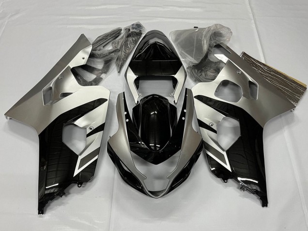2001-2003 Suzuki GSXR 600 / GSXR 750 Motorcycle Fairings - Silver Glossy Black Canada Websites