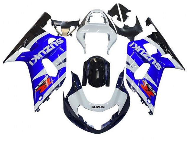2001-2003 Suzuki GSXR 600 / GSXR 750 Motorcycle Fairings - White Blue Glossy Black Red Canada Websites